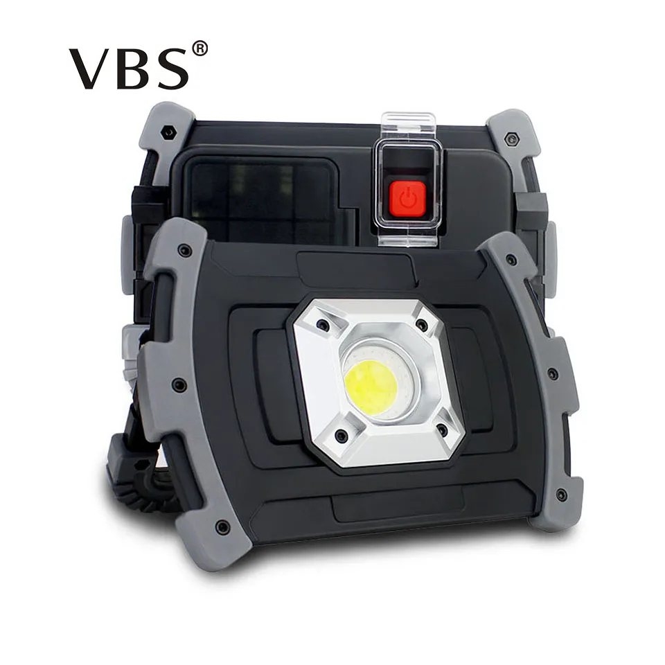 

LED Camping Lantern Tent Flashlight 20W DC5V USB Rechargeable as Power Bank Searchlight 18650 Battery Portable Spotlight Lamp