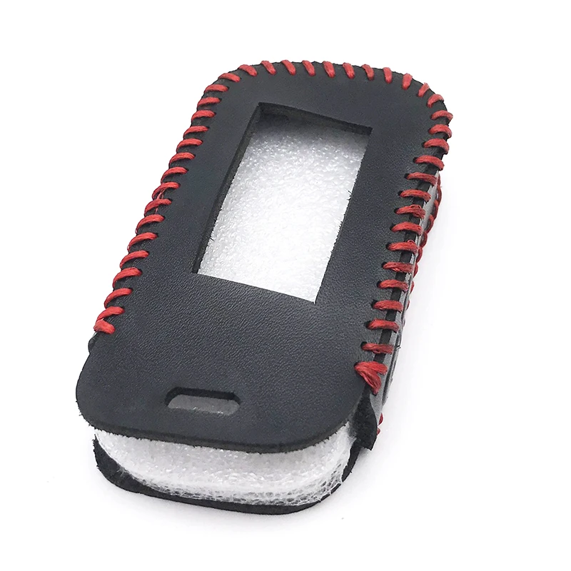 

Leather Starline A93 Car Key Case for A39 A63 Two Way Car Alarm Remote Controller