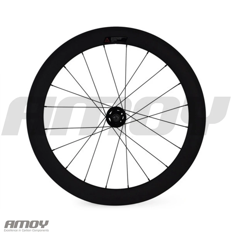 Fast Delivery 700C 50/60/88mm clincher/tubular, track front and rear bicycle fixed gear street bike single speed carbon wheel