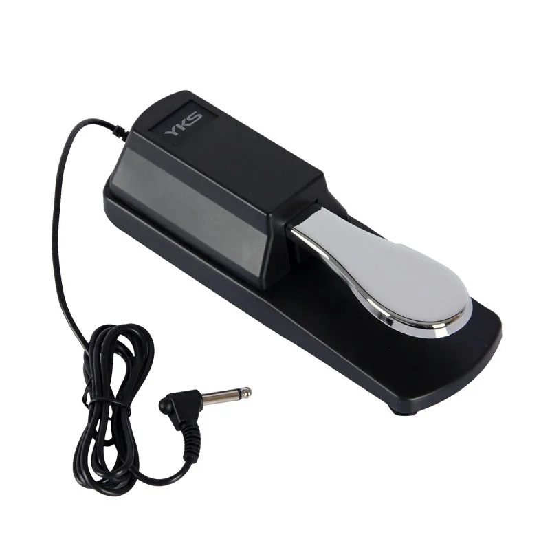 Pedale In Metallo Nero Elettrico Nero Per Ammortizzatore Portatile Yks Per Hmy Piano Yamaha Per Tastiera 12V