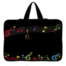 Music Note 9.7 10 12 13 15 inch laptop bag tablet sleeve case with handle PC handbag 13.3 15.6 11 14 inch notebook cover pouch