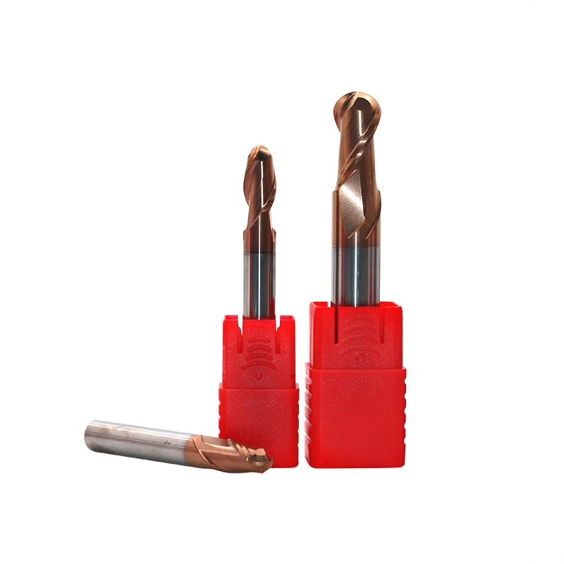 

1PC Ball End Mill HRC60 2F 5mm 6mm 8mm Tungsten Steel Material Carbide Ball End Mill CNC Milling Cutter Tool