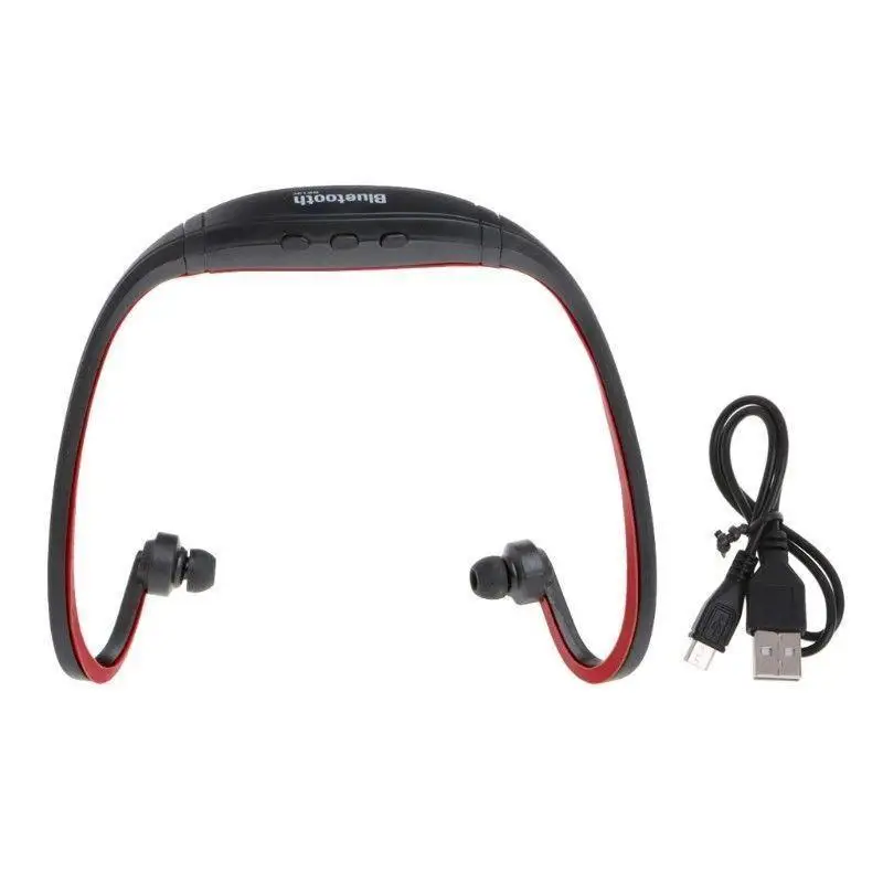 BS19C bluetooth гарнитура спортивные музыкальные наушники TF слот fm радио Вождение бег| |