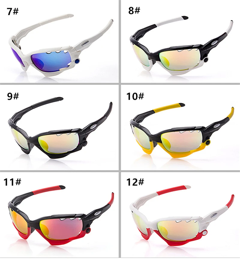 3 Lens Polarized Cycling Glasses Jaw Sport Cycling Sunglasses Men UV400 Breaker MTB Cycling Eyewear Bike Bicycle Goggles