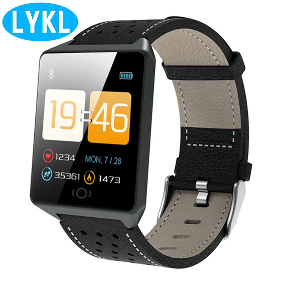 Lykl браслет CK19 шагомер IP67 Водонепроницаемый Смарт монитор сердечного ритма умный Браслет крови Давление и уровень кислорода в крови, часы
