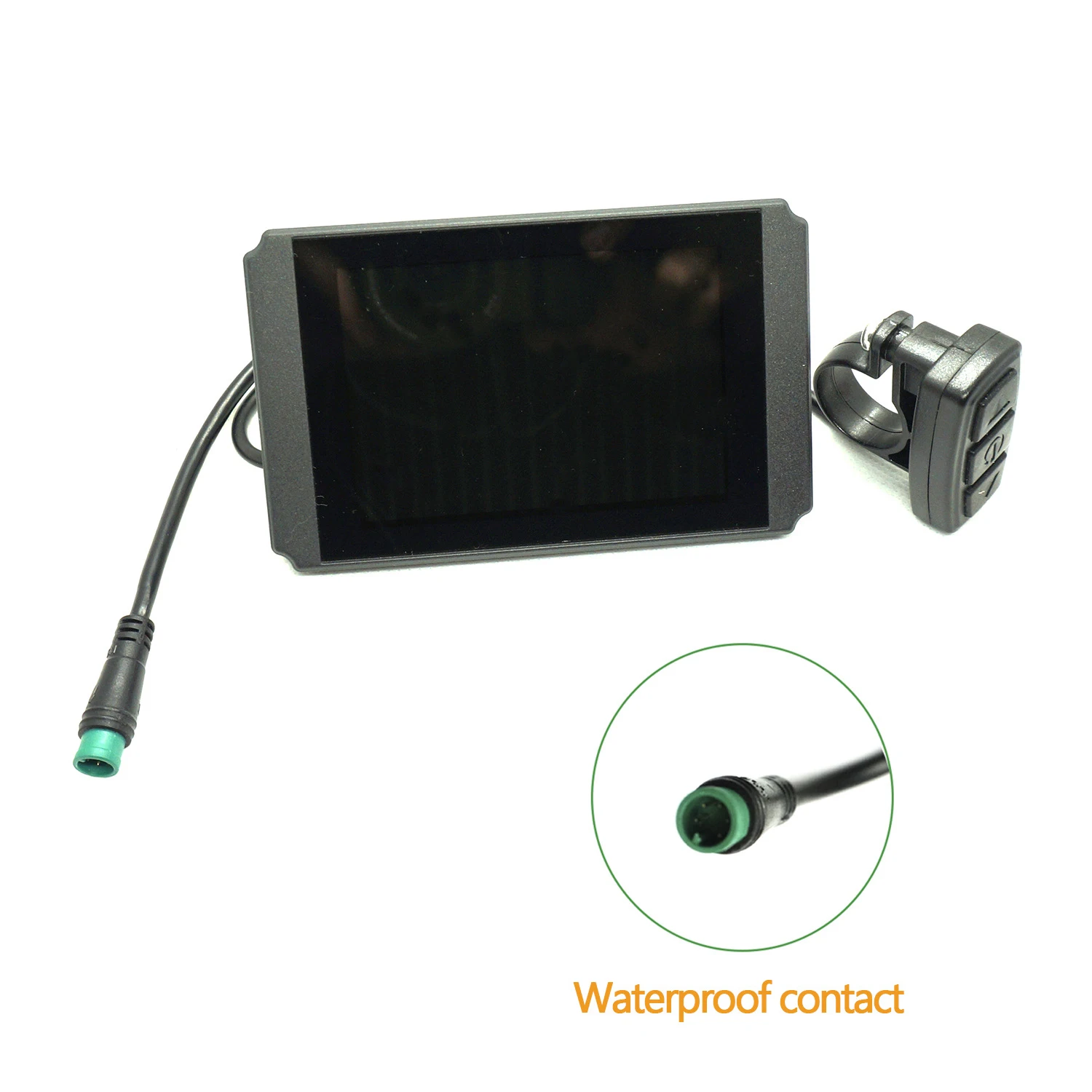 

Replacement Bike display Panel Controller Cycling Speed meter Parts Kit Scooter Electric Bicycle 24V/36V/48V ABS Useful