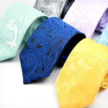 8 см галстук устанавливает Дизайн для Для мужчин Цветочные и Галстук Пейсли Бизнес Свадебная вечеринка галстуки