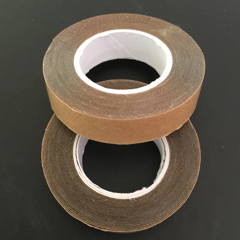 Waterproof 1cm X 3 yard Double Sided Toupee Adhesive Tape Traceless Super Glue Tapes For Skin Weft Wig Human Hair Extension