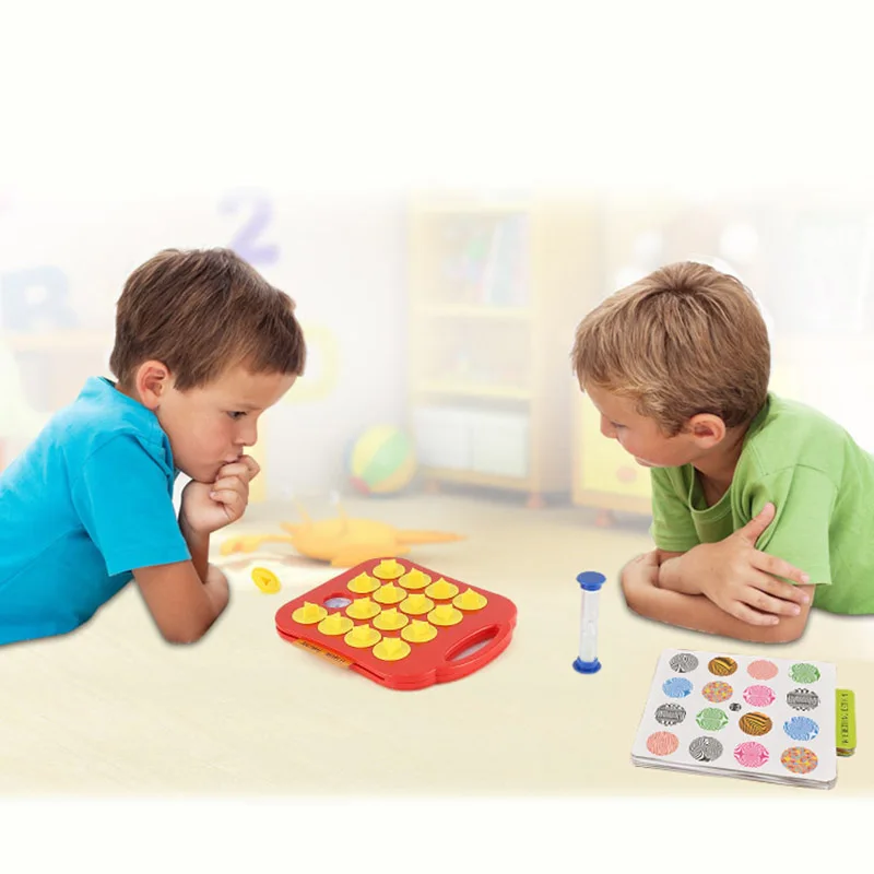 

Children Toys Memory Training Matching Pair Game Interactive Parent Child Link Up Chess Kids Early Education Toy Gift A S7JN