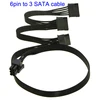 6Pin to 3 SATA