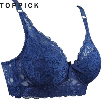 

Lace Bra Sexy Women's Lace Unlined Underwire Push Up Bra Lingerie Intimates Bralette Women Full Lace Brassiere Underwear Bras