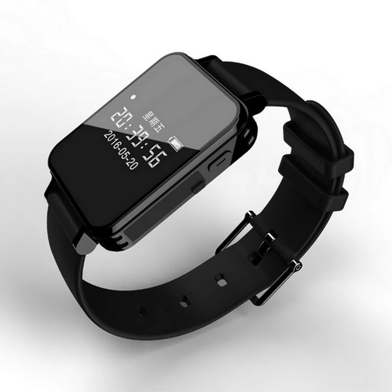 wrist watch with camera and voice recorder