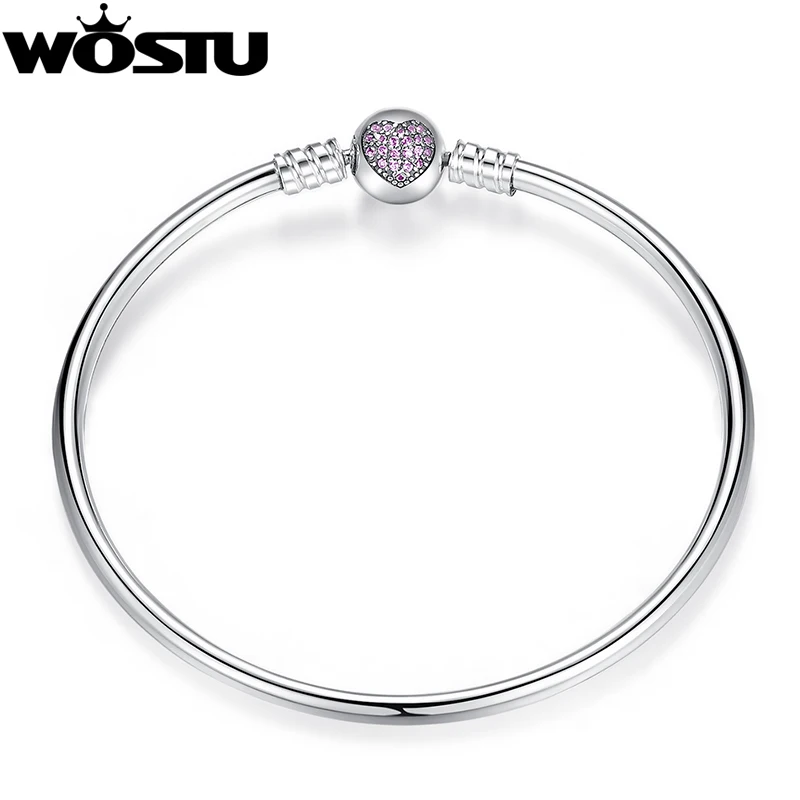 Authentic 100% 925 Sterling Silver Bangle Fit Bracelet Charm Bead Bangle for Women Luxury Jewelry Original Pulseira XCHS904
Authentic 100% 925 Sterling Silver Bangle Fit Bracelet Charm Bead Bangle for Women Luxury Jewelry Original Pulseira XCHS904