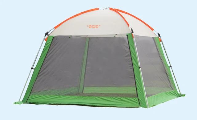 Best price at $102 Cheap 6-8 persons large pergola outdoor park shade canopy fishing tent Anti-rainstorm and Anti-squally Super breathable