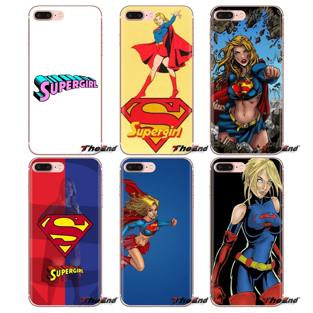 Supergirl comics dc Superhero прозрачные чехлы из ТПУ для iPod Touch Apple iPhone 4 4S 5 5S SE 5C 6 6S 7 8 X XR XS Plus MAX |