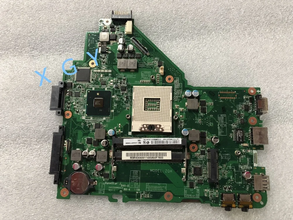 Материнская плата MBRK306001 MB.RK306.001 DA0ZQHMB6C0 для ACER F ASPIRE 4339 материнская ноутбука 100%