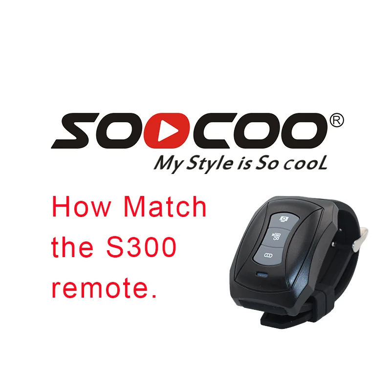 Как macth SOOCOO на S300 и bluetooth remote. Bluetooth экшн-камеры пульт дистанционного управления