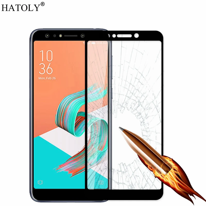 1 шт. закаленное стекло для Asus Zenfone 5 Lite ZC600KL защита экрана полное покрытие X017D 3D