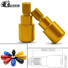 Высококачественные наконечники на руль мотоцикла Ручка Рукоятка концы колпачки руля для Yamaha FZ-07 MT 09