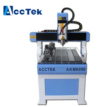 

China high quality mini pcb cnc router AKM6090 mini 3d cnc router for sale