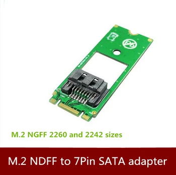 

Free shipping M.2 NGFF to 7pin SATA Converter Adapter Adapter Card NGFF Detection Tool 1pcs