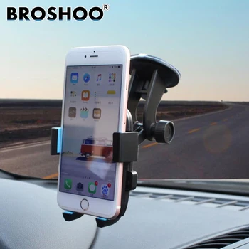 

BROSHOO Car Styling 3 in 1 Car Air Outlet Multi-function Mobile Phone Holder Stand Adjustable Support 57mm-80mm 360 Rotate