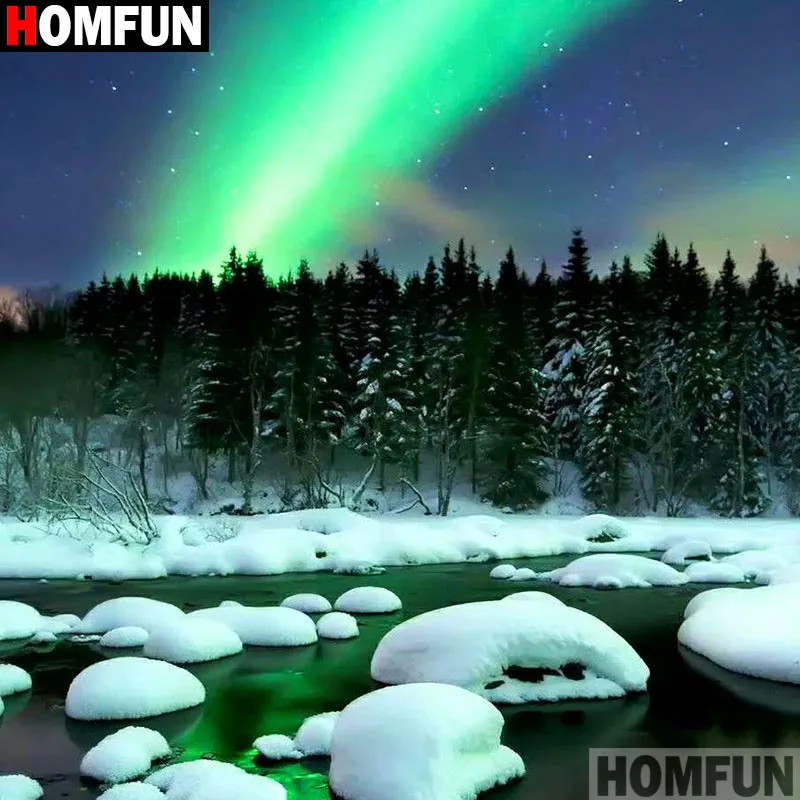 Алмазная живопись HOMFUN A17301 алмазная вышивка с полными квадратными/круглыми