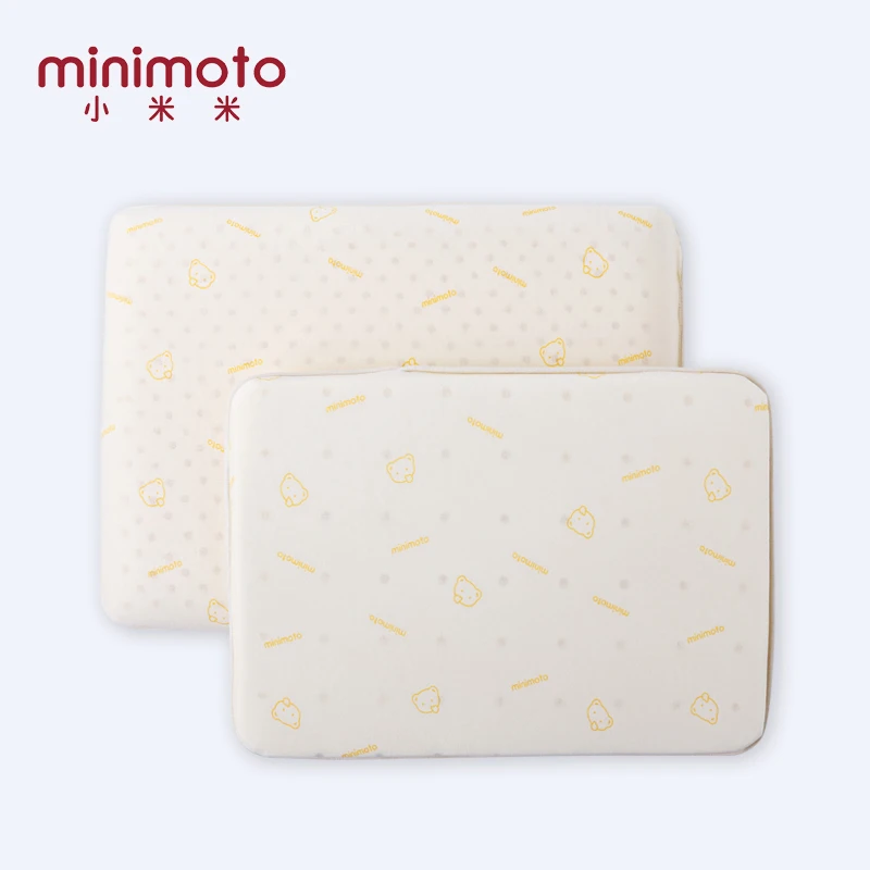 

Minimoto Baby Latex Pillow Newborn Child Sleep Positioner Support Pillow Cushion Prevent Flat Head Infant Crib Bedding Pillow