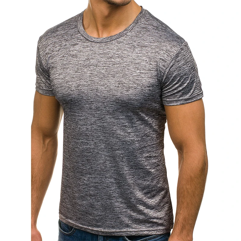 

Men T-Shirt 2018 Summer Fashion Nano Cotton Slim Fit T shirt Snow Point Print Men Tees Casual Elasticity Streetwear Plus Size