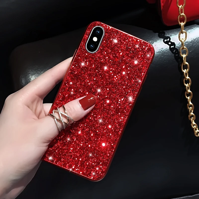 Блестящий чехол с блестками для Huawei Honor 10i 20i Mate 20 Pro задняя крышка P20 lite p20pro Y5 y92019 nova