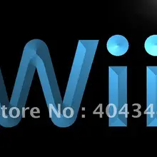 LH010-для игровой приставки wii светодиодный неоновый знак