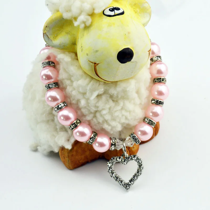 Pearl Pet Necklace Collar (2)