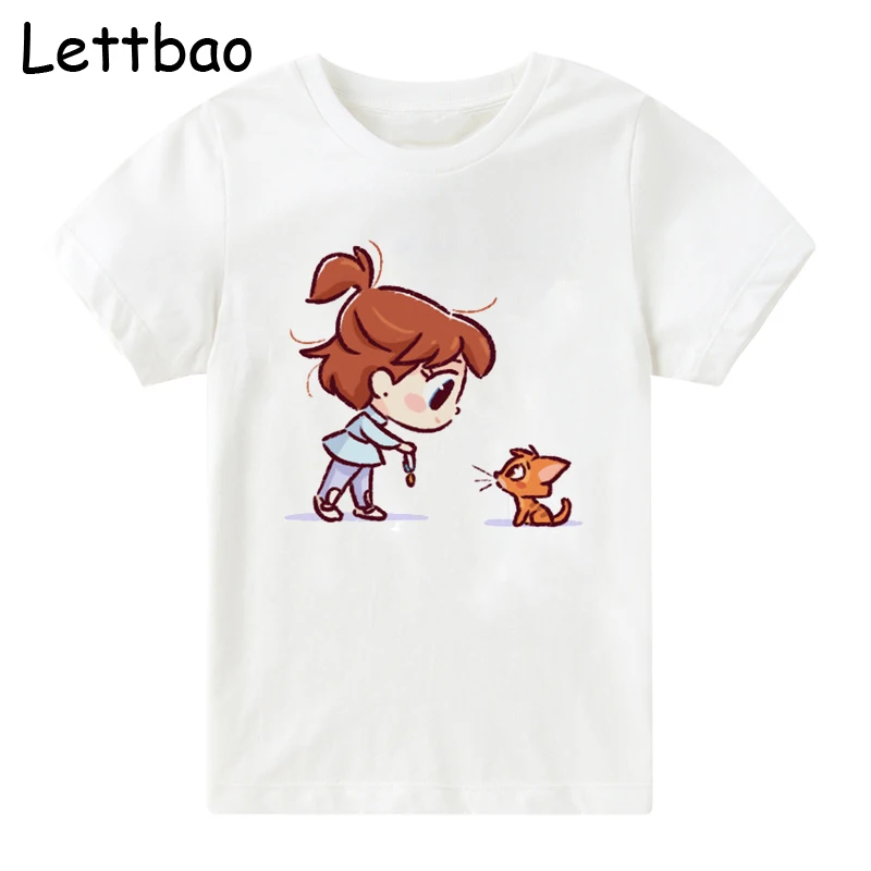 

2-12 Years Girls 2019 New Summer Vogue Princess T-Shirt Jenny Children Cotton Tees T Shirts Cartoon Kids Birthday Gifts Clothing