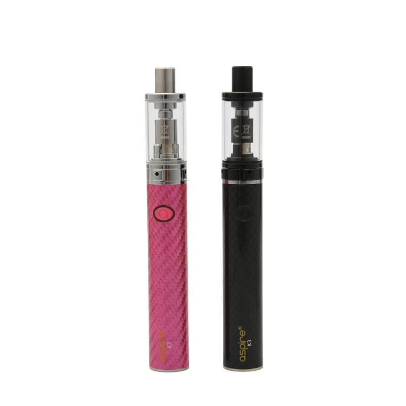 Original E Cigarettes Aspire K3 Quick Start Kit with 2ml Pyrex Atomzier BVC Coil and 1200mah Carbon Battery Vape Hookah 04