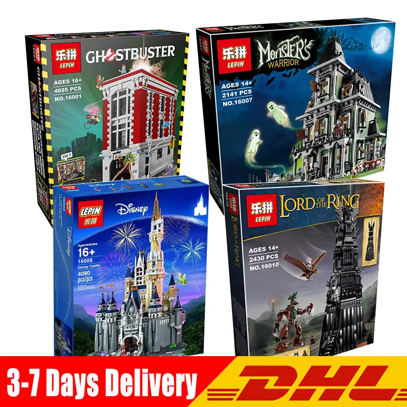 

Lepin 16001 16007 16008 16010 Model Building LegoINGlys 75827 10228 71040 10237 Blocks Bricks Toys for Children Birthday Gifts
