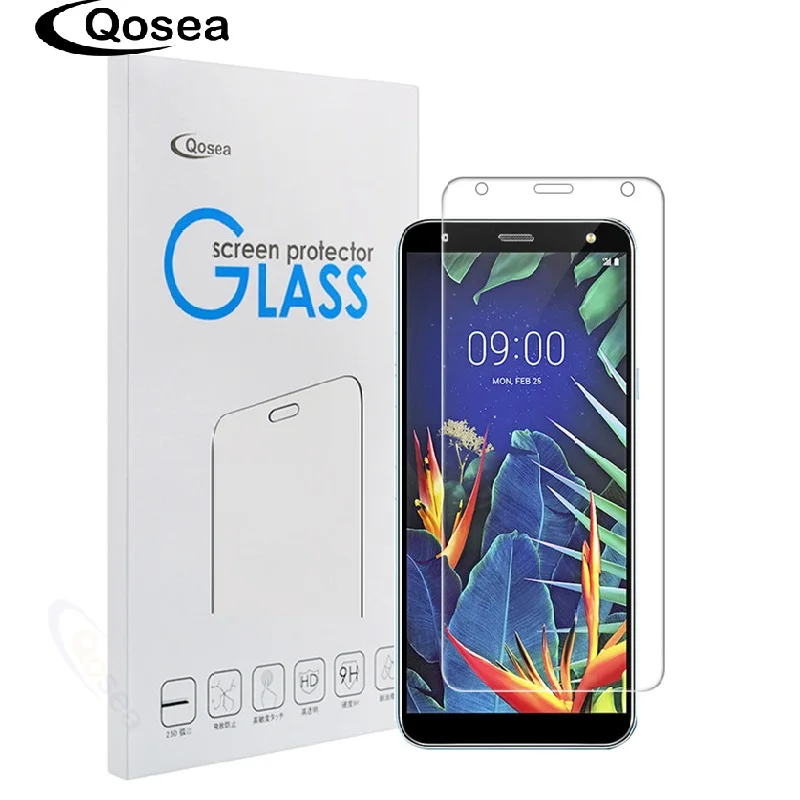 Qosea Premium для LG K40 Защитная пленка экрана прозрачная Взрывозащищенная защитная Q6 Q9