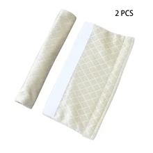 Handle Cover Protective Cabinet Soft Double Side Sticker Fasten Non Slip Washable Lint Fabric Refrigerator Door Oven Adjustable