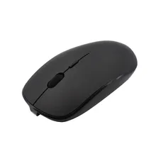 Перезаряжаемая беспроводная мышь 2,4 ГГц, 1600 точек/дюйм, оптическая сенсорная мышь+ usb-приемник для ноутбука, мини-мышь QF25, Прямая поставка