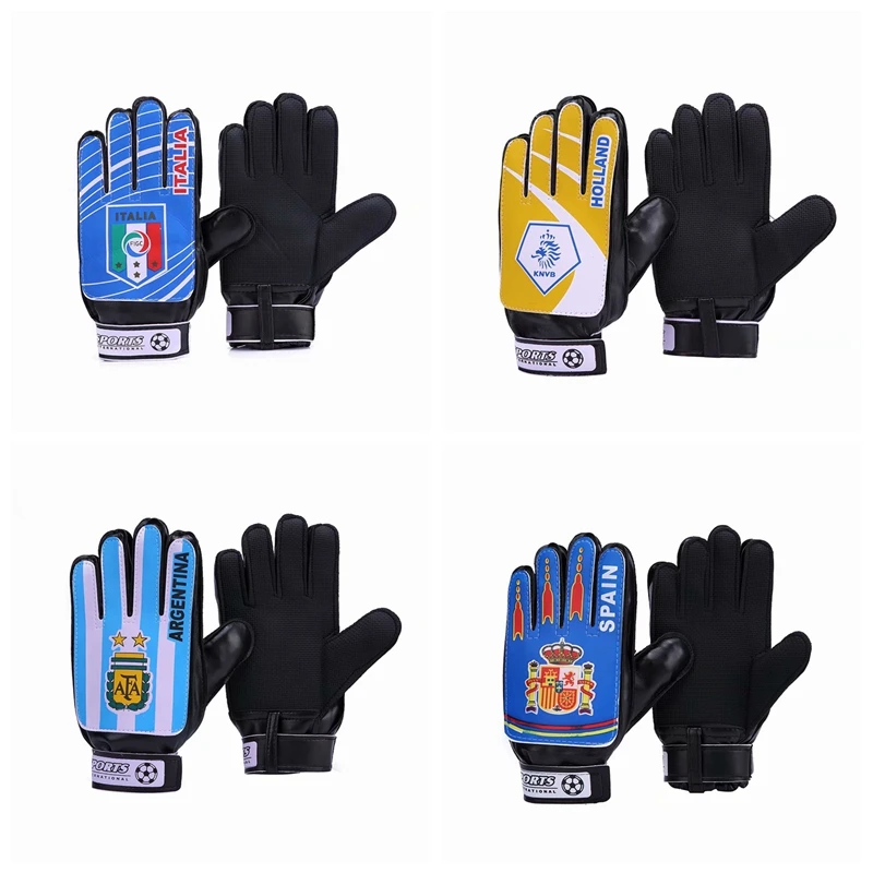 

Children Kids/adult Football Fans Goalkeeper Gloves,Non-slip PU Leather Soccer Gloves Boys Goalie Gloves