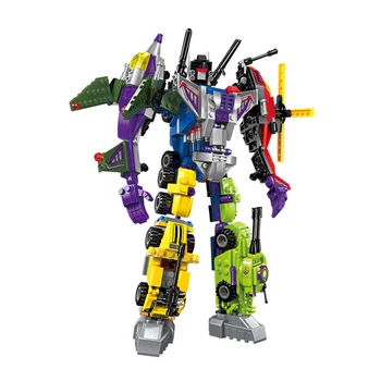 

Building Blocks 3-6 Years Of Age Assembling Toys Beneficial Wisdom Initiation Building Blocks Boy Robot