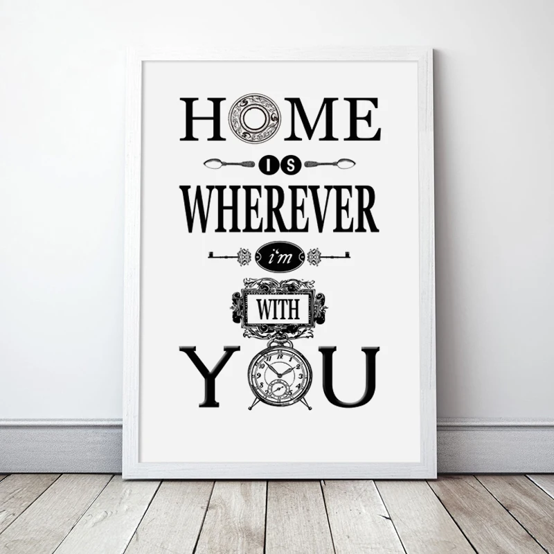 Картина постер на холсте девиз A4 07 г|picture wall|print posterart painting |