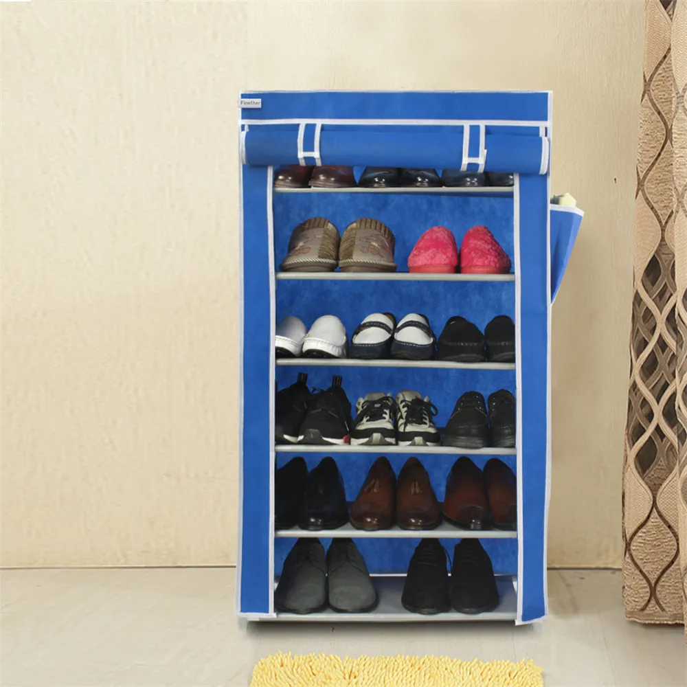 Non Woven fabric Shoes Storage Simple multi layers Shoes Shelf