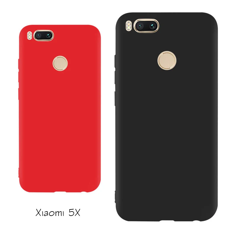 Чехол Для Сяо Mi 6 5S 5x 5 5C плюс задняя крышка Coque принципиально мягкие Капа сплошной