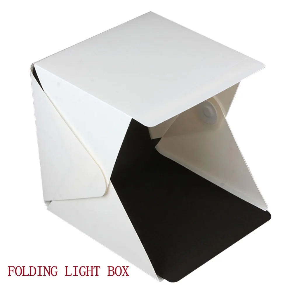 

Photo Studio Softbox 20*20cm Lighting Box Folding Mini LED Light Sotbox for Cell Phone Photo Accessories