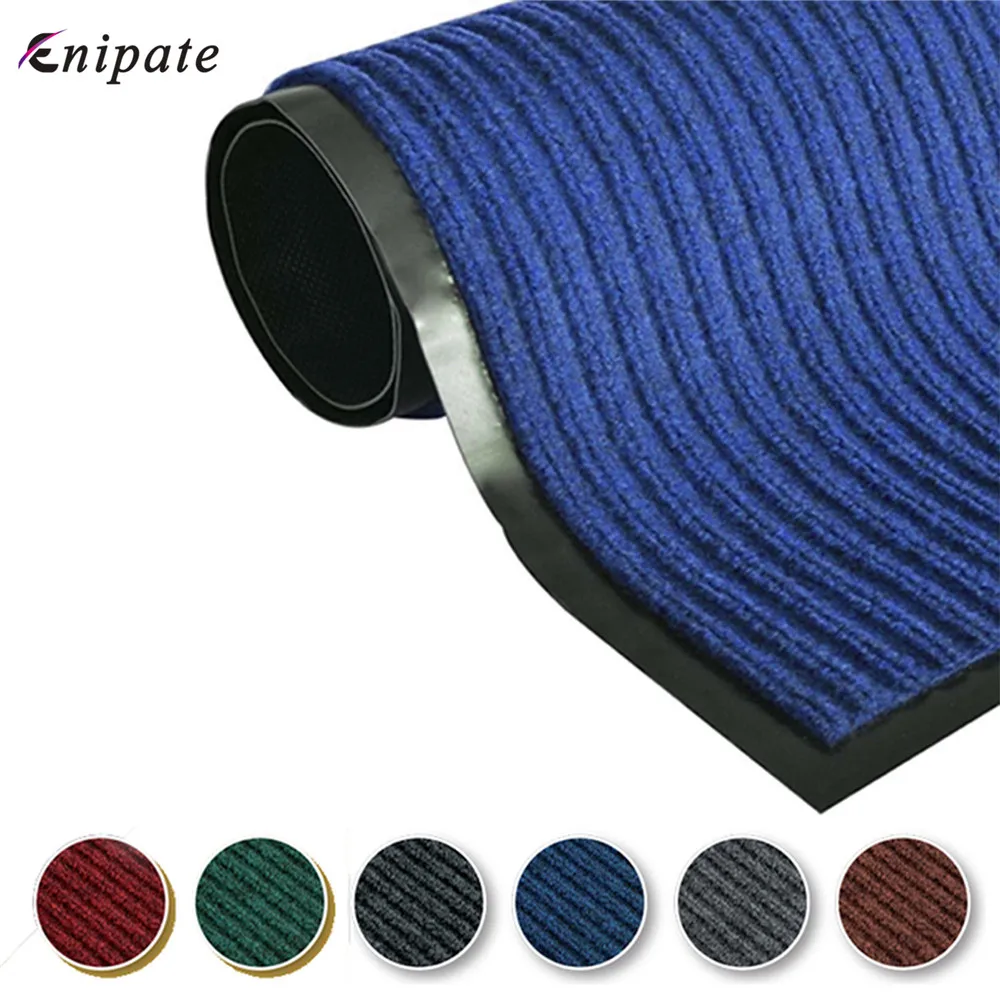 

Enipate Non-Slip PVC Heavy RUBBER Rug Kitchen Hallway Mats Heavy Duty Barrier Simply Waterproof Rugs Kitchen Hallway Decoration