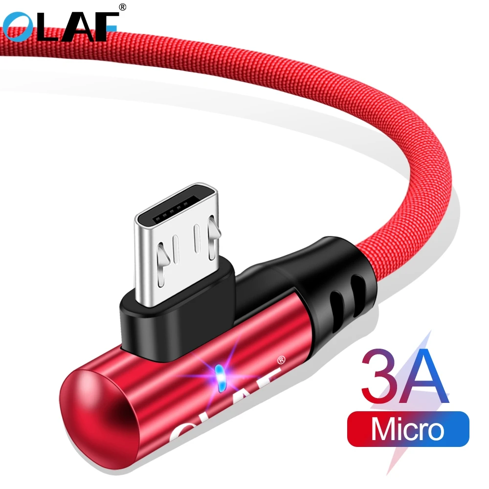 Кабель Micro USB OLAF 3A для быстрой зарядки Samsung S7 Xiaomi Redmi Note 5 Pro Huawei LG Android | Мобильные