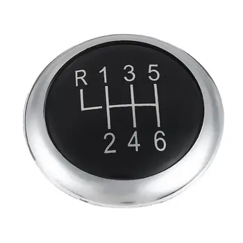 

Car Modification Accessories Gear Shift Knob silver gear hand change 6 gear cover for Volkswagen Passat