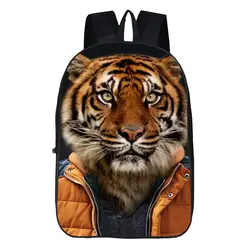 Новая мода животное Аватар Печать крутая личность креативный мульти-функция сумка удобный водостойкий мужской и женский рюкзак