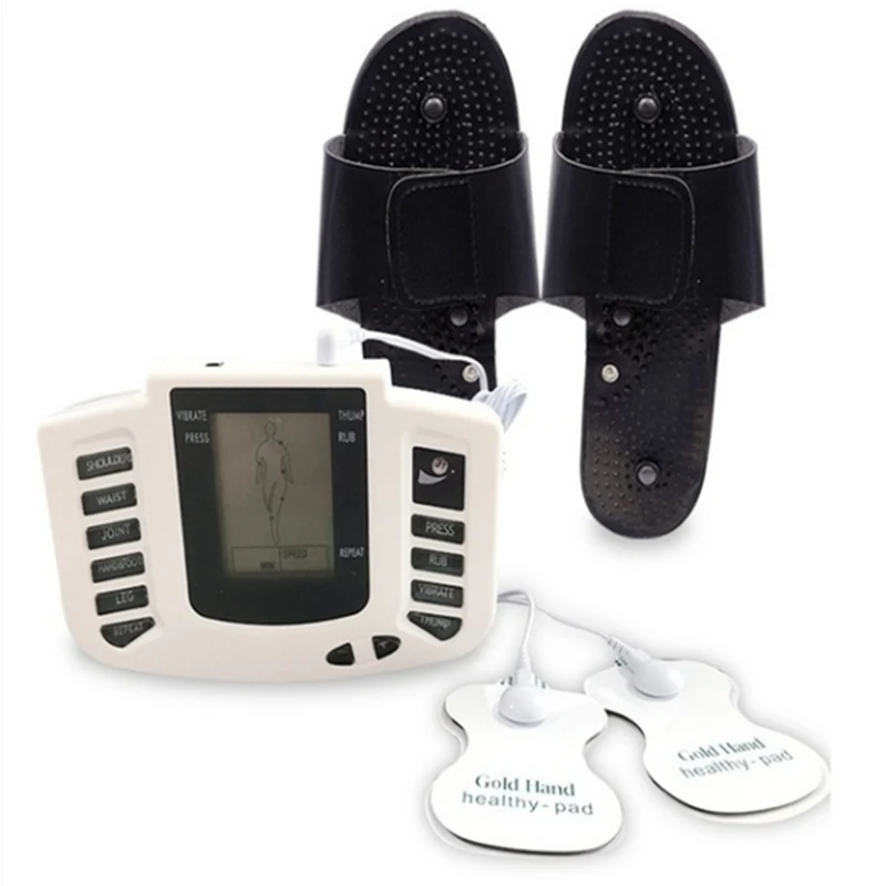 Russian Version Electronic Body Slimming Pulse Massage for Muscle Relax Pain Relief Stimulator Tens Acupuncture Therapy Machine Russian Version Electronic Body Slimming Pulse Massage for Muscle Relax Pain Relief Stimulator Tens Acupuncture Therapy Machine