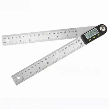 

360 degree 200 mm ruler protractor digital goniometer angle inclinometer digital angle finder meter digital ruler goniometro